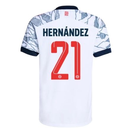 Camisola FC Bayern München Hernandez 21 3ª 2021 2022